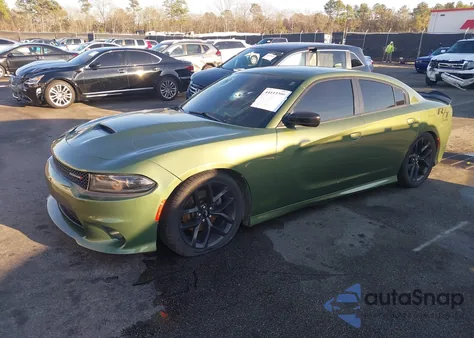 2019 Dodge Charger R/T Rwd из США, поврежденный, VIN 2C3CDXCT7KH580673
